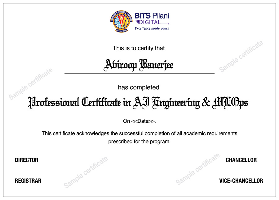 AIML Certificate