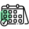 Structured weekly learning routine
